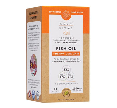 Aqua Biome Fish Oil Meriva Curcumin - Apex Health