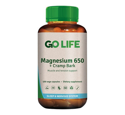 Magnesium 650 + Cramp Bark - Apex Health