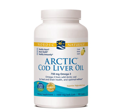 Arctic Cod Liver Oil - Lemon - Apex Health