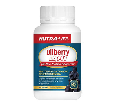Bilberry 22,000 Plus Blackcurrant - Apex Health