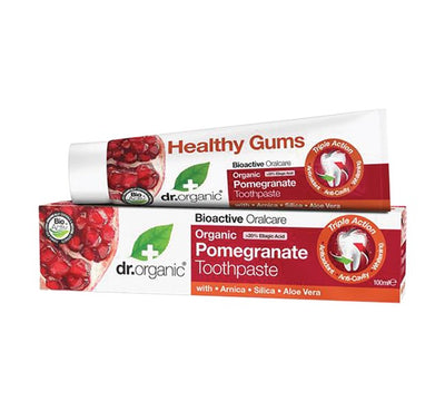 Organic Pomegranate Toothpaste - Apex Health