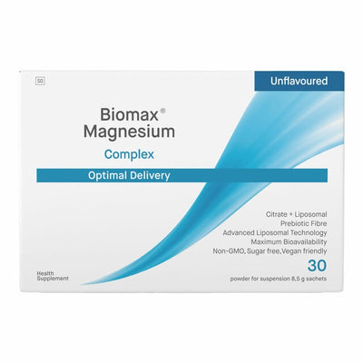 Biomax Magnesium Advanced Liposomal Unflavoured - Apex Health