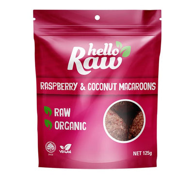 Raspberry Coconut Macaroons - Apex Health