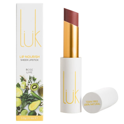 Lip Nourish Sheer Lipstick - Rose Lime - Apex Health