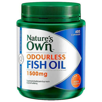 Odourless Fish Oil 1500mg - Apex Health