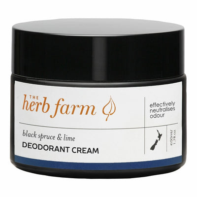 Black Spruce & Lime Deodorant Cream - Apex Health