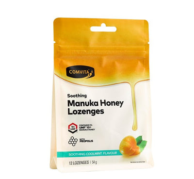 Manuka Honey Lozenges - Soothing Coolmint - Apex Health
