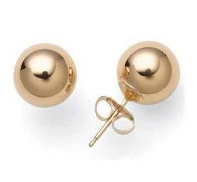 Ball Stud Earring Rose Gold and Stainless Steel - Apex Health