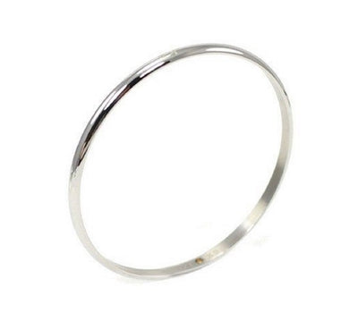 Polished Bangle - Stainless Steel - Apex Health