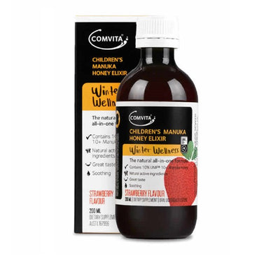 Children's Manuka Honey Elixir - Strawberry - Apex Health