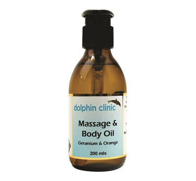 Massage & Body Oil - Geranium & Orange - Apex Health