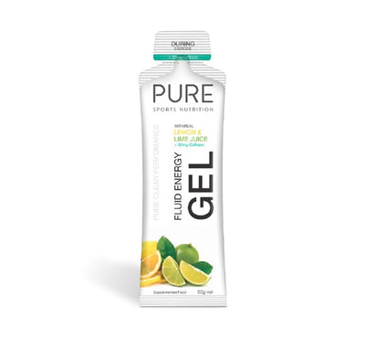 Fluid Energy Gel Lemon/Lime + Caffeine - Apex Health