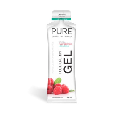Fluid Energy Gel Raspberry + Caffeine - Apex Health