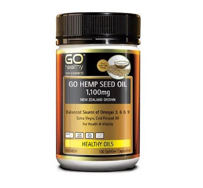 GO Hemp Seed Oil 1,100mg - Apex Health