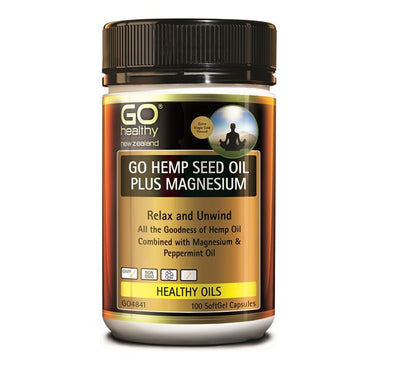 GO Hemp Seed Oil Plus Magnesium - Apex Health