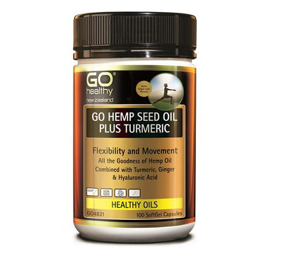 GO Hemp Seed Oil Plus Turmeric - Apex Health