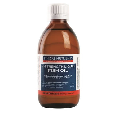 High Strength Liquid Fish Oil - Fruit Punch - Apex Health