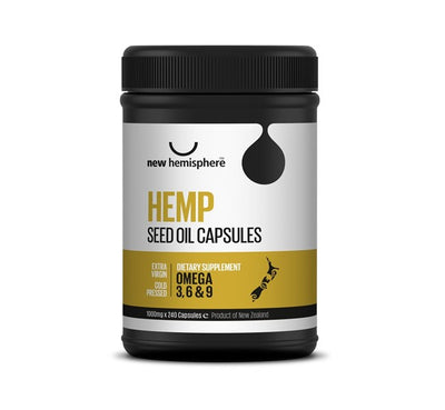 Hemp Seed Oil Capsules - Apex Health
