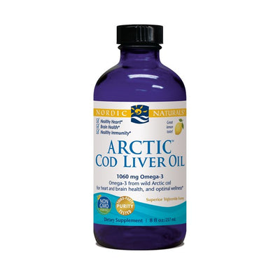 Arctic Cod Liver Oil Liquid - Lemon - Apex Health