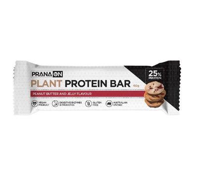 Plant Protein Bar - Peanut Butter & Jelly (BB 05/21) - Apex Health