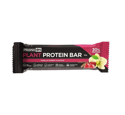 Plant Protein Bar - Vanilla Cherry (Best Before 18/02/2021) - Apex Health