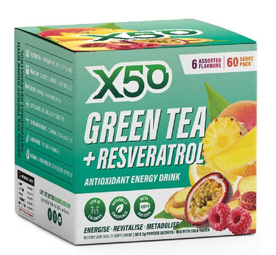 Green Tea + Resveratrol - Assorted Flavours - Apex Health