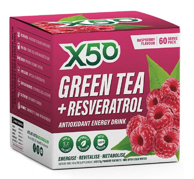 Green Tea + Resveratrol - Raspberry - Apex Health