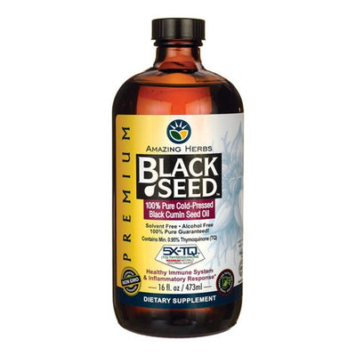 100% Pure Cold-Pressed Black Cumin Seed Oil - Apex Health