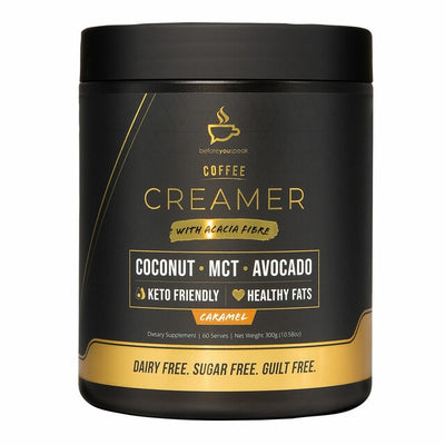 Keto Caramel Coffee Creamer with Acacia Fibre - Apex Health