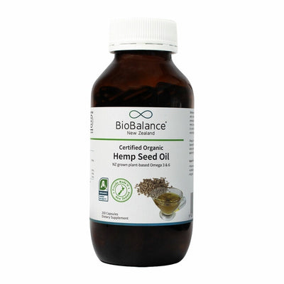 Organic Hemp Seed Oil Capsules - Apex Health