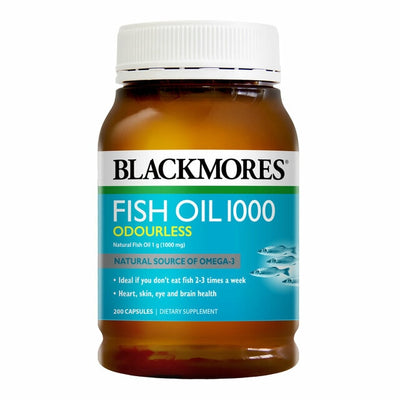 Odourless Fish Oil 1000mg - Apex Health