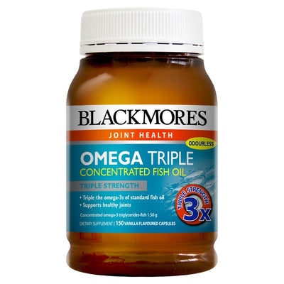 Omega Triple Concentrated Fish Oil - Apex Health