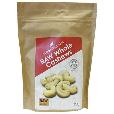 Organic Cashews Whole Raw - Apex Health