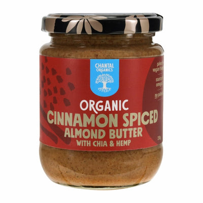 Cinnamon Spiced Almond Butter with Chia & Hemp - Apex Health