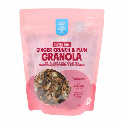 Organic Ginger Crunch & Plum Granola - Apex Health