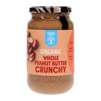 Organic Whole Peanut Butter - Crunchy - Apex Health