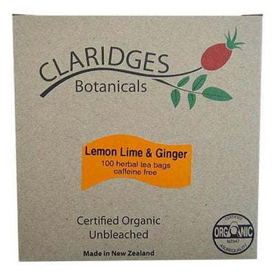 Lemon, Lime & Ginger Tea - certified organic - Apex Health