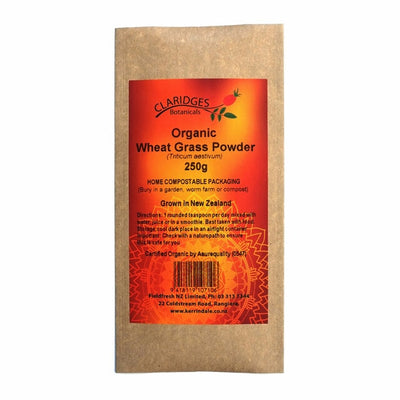 Wheat Grass Powder - Certified Organic - Apex Health