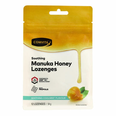 Manuka Honey Lozenges - Cool Mint - Apex Health