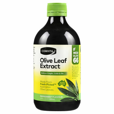 Olive Leaf Extract Liquid - Peppermint - Apex Health