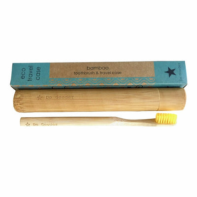 Bamboo Case & Toothbrush - Apex Health