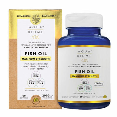 Aqua Biome™ Fish Oil Maximum Strength - Apex Health