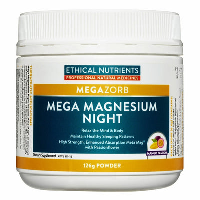 MEGAZORB Mega Magnesium Night Mango Passion - Apex Health