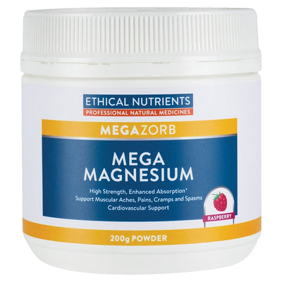MegaZorb Mega Magnesium Powder Raspberry - Apex Health