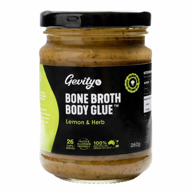 Bone Broth Body Glue Lemon & Herb - Apex Health