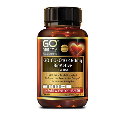 GO Co-Q10 450mg BioActive 1-A-Day - Apex Health