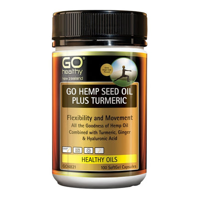 GO Hemp Seed Oil Plus Turmeric - Apex Health