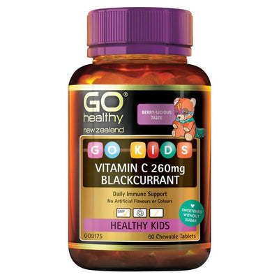 GO Kids Vitamin C Blackcurrant - Apex Health