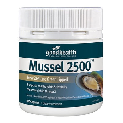Mussel 2500 - New Zealand Green Lipped - Apex Health