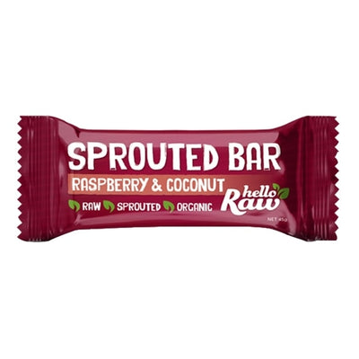 Raspberry & Coconut Sprouted Bar - Apex Health